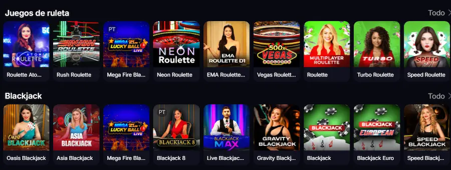 mango dorado casino en vivo
